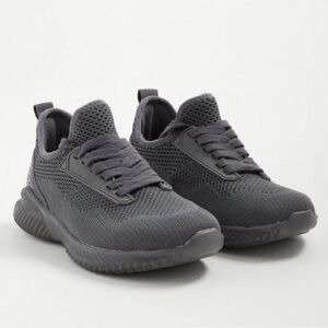 Torrid Gray with Rhinestone Accent Mesh Wide Width Sneakers